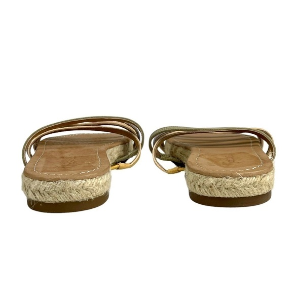 MADEWELL KATHRYN COLORBLOCK SNAKE EMBOSSED LEATHER ESPADRILLE SANDAL - Picture 8 of 14